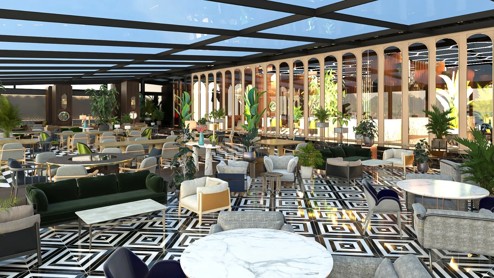 Ana restoran salonu